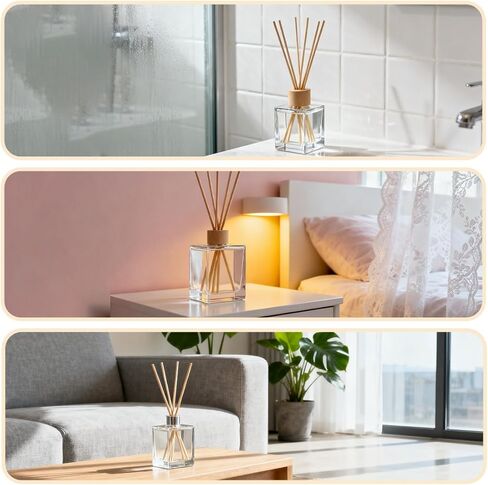 50-Piece 10-Inch Reed Sticks Refill for Home Fragrance Diffusion in Saudi Arabia