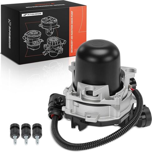مضخة الضباب الدخاني لحقن الهواء الثانوية A-Premium متوافقة مع Volkswagen Jetta 2005-2014، Passat 2012-2014، Golf 2010-2014، Beetle 2006-2010/2012-2014، CC، Eos، GTI، Rabbit & Audi RS5، # 07K133229D in Kuwait