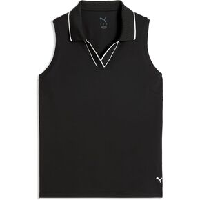 PUMA Womens Cloudspun Essential Sleeveless Golf Polo in Kuwait