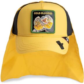 Goorin All Friller, No Filler Trucker Hat, Yellow, One Size, Unizex in Saudi Arabia