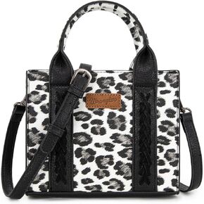 Wrangler Mini Tote Bag for Women Cow Print Western Crossbody Purse in Kuwait