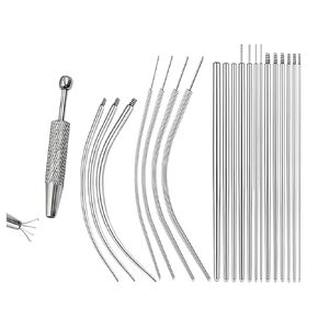 21 قطعة أداة ثقب الكرة المستدقة لتغيير المجوهرات، 12 جرام 14 جرام 16 جرام 18 جرام 20 جرام ثقب مستدق - طبي من الفولاذ المقاوم للصدأ 316L، أداة تغيير الثقب للأذن والأنف واللسان والشفة وحلمة السرة in Kuwait