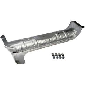 CarLights360 For Toyota Avalon 2007 08 09 10 11 2012 Fuel Tank Heat Shield | Coated Stamped Steel | Silver | 0.6MM Thickness | 7.4MM Mounting Hole Diameter | Replacement For 77631-06011, 77631-06030 in Saudi Arabia