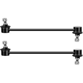 2pc Steering Kit Stabilizer Sway Bar Links Alloy Steel for Mitsubishi,for Mazda,for JEEP,for Dodge,for Daewoo Mounting Hardware Front Left Right Coated Greasable, adapt to your car in Kuwait