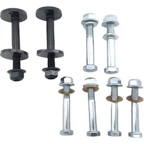 Front Control Arms Cam Bolts Fit for Dodge Ram 1500 2000-2001 2500 3500 2000-2002 Zinc Steel Cam Bolts M12x1.75 with Washers and Nuts in Kuwait