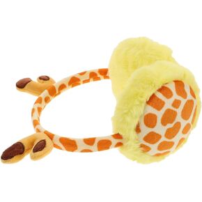 أغطية أذن شتوية من ديديساون لتدفئة الأذن الحرارية من القطيفة، عصابة رأس زرافة قابلة للتعديل للأولاد والاستخدام في الهواء الطلق في الطقس البارد in Kuwait