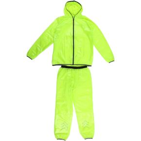 Cycling Stretch Rainwear Suits with Hood Bike Rainwear with Reflective Stripe and Zipper Camping Gear for Unisex in Saudi Arabia
