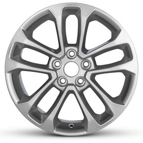 عجلة ألومنيوم بديلة مباشرة مقاس 17x7 بوصة OEM لـ 2020-2022 Ford Escape 5-108 مللي متر فضي 17 بوصة حافة LJ6Z1007A in Kuwait