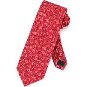 Men's Heart Tie 3.27" (8.3CM) Valentines Day Necktie For Men Wedding Holiday Party for Husband Father's Day in Saudi Arabia