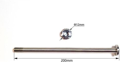 محور الذراع المتأرجح مع برغي الجوز لأجزاء Sur Ron Light X S على الطرق الوعرة والشوكة الخلفية في منتصف العمود in Kuwait