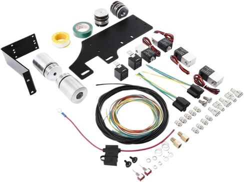 Motorcycle Front Air Ride Suspension Lowering Kit Compatible With Touring Road King Electra Street Road 2014 2025 in Saudi Arabia