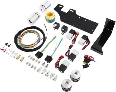 Motorcycle Front Air Ride Suspension Lowering Kit Compatible With Touring Road King Electra Street Road 2014 2025 in Saudi Arabia