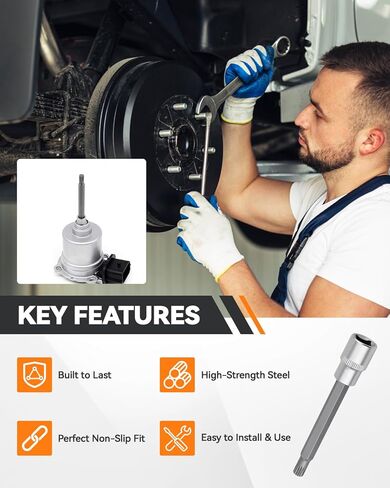 أداة فتح وحدة محرك القابض لعلبة التروس DSG لسيارة Ford DPS6 / 6DCT250 Focus، أداة إعادة ضبط ناقل الحركة المزدوج للسيارة، محرك 14 شريحة 3/8 بوصة، أداة فتح محرك نقل القابض المزدوج in Kuwait