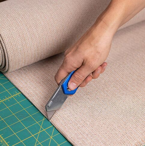 BirdRock Home Premium Folding Utility Knife – 2 Pack - Small Compact Pocket – Folding Box Cutter Tool – 3 Extra Razor Blades – Cut Cardboard Boxes – Locking Safety Knife Set in Kuwait