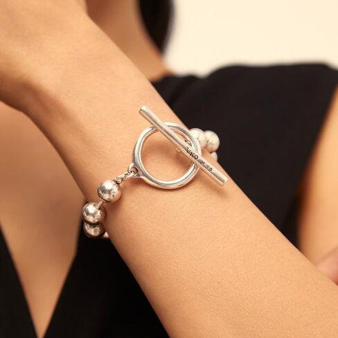 Uno de 50 ON/OFF Bracelet, Sterling Silver-Plated, Handcrafted in Spain in Saudi Arabia