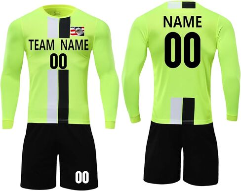 Unisex Long Sleeve Football Kit Adult Teen Child Moisture-Wicking Soccer Shirt Men Women Boys Girls Training Match in Saudi Arabia