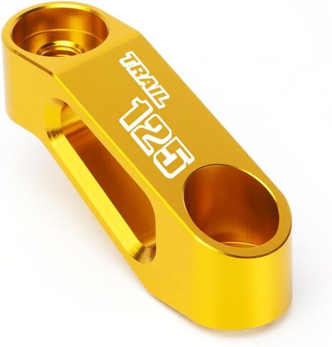 دراجة نارية مرآة الرؤية الخلفية الناهضون تمديدات طقم محوّل متوافق مع H.onda Trail 125 CT125 Hunter Cub 2025 2024 2023 2022 2021 | إكسسوارات CT 125 Trail125 (ذهبي) in Kuwait
