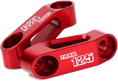 دراجة نارية مرآة الرؤية الخلفية الناهضون تمديدات طقم محوّل متوافق مع H.onda Trail 125 CT125 Hunter Cub 2025 2024 2023 2022 2021 | إكسسوارات CT 125 Trail125 (ذهبي) in Kuwait