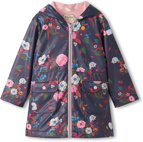 Hatley girls Peplum Rain Jacket (Toddler/Little Kid/Big Kid) in Saudi Arabia
