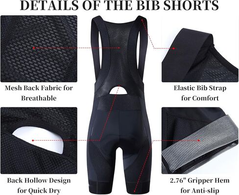 YKYWBIKE Cycling Jesrsey Set-Short Sleeves Bike Jersey+4D Padded Cycling Bib Shorts Road Biking Outfits Bicycle Kit for Men in Saudi Arabia