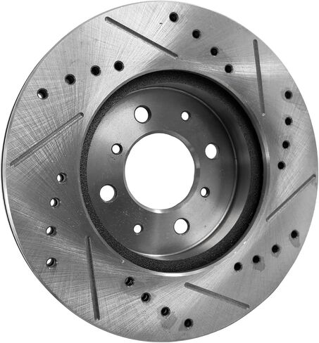 مجموعة قرص الفرامل الأمامية البديلة والوسادة تناسب Honda Civic del Sol 1994-1997 1.6L DOHC (VTEC) (أمامي) in Saudi Arabia