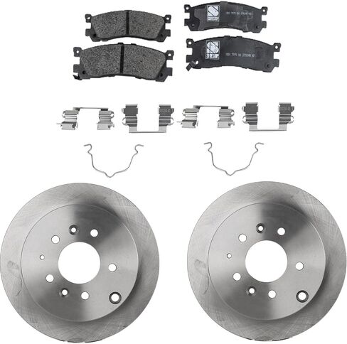 Replacement Rear Brake Disc and Pad Kit fits Mazda 929 1992-1995 (3.0L V6) in Saudi Arabia