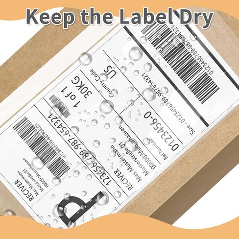 5.5" x 7.5" Shipping Label Sleeves Plastic Envelopes Self-Adhesive Top Loading Packing List Envelopes, Clear Mailing Label Pouch for Packages(50 Pack) in Kuwait