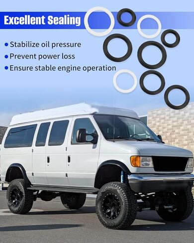 AP0028 طقم سدادة الأنابيب والمنفذ الأمامي مناسب لسلسلة Ford F 2003-2007، Excursion 2003-2007، E Series 2004-2010، 4.5L LCF 2006-2010 استبدل W302209 W301386 W301390 in Saudi Arabia