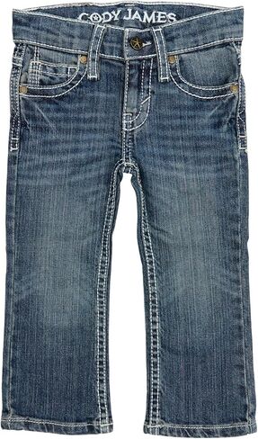 Cody James Toddler-Boys' Stone Cold Wash Slim Boot Stretch Jeans and - CTSU22J14 2T in Saudi Arabia
