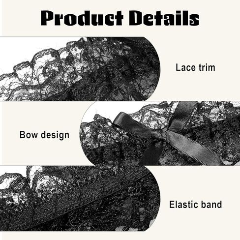 2PCs Black Wedding Garter for Bride, Bride-Tossing-Thigh, Lace Thigh Garter Bride Tossing Thigh for Women Teen Girls in Saudi Arabia