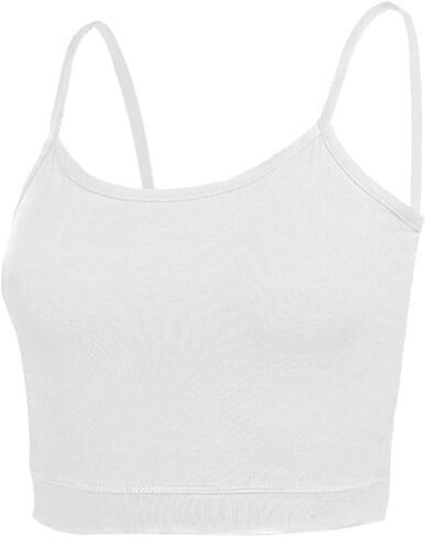 NEWITIN 4 Pack Spaghetti Strap Camisole Top Adjustable Strap Tank Top for Women in Saudi Arabia