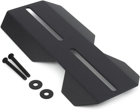 Electric Bike Middle Fender Mudguard Cover Compatible with Ridstar Q20 E-Bike Dirt Bike, Heavy-Duty Iron Splash Guard Front & Rear Accessories (Black) in Kuwait