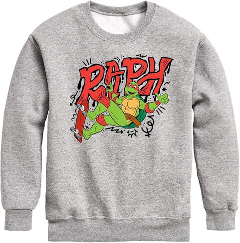 HYBRID APPAREL - Teenage Mutant Ninja Turtles - Raph - Toddler & Youth Crewneck Fleece Sweatshirt in Saudi Arabia