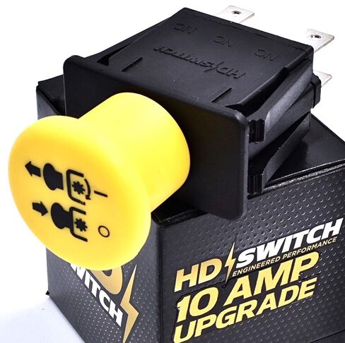 HD Switch 10 AMP ترقية Clutch Blade PTO Switch 04399600 يناسب Gravely ZT34 ZT42 ZT43 ZT50 ZTX42 ZTX52 ZTXL42 ZTXL52 ZTXL60 ZT ZTX ZTXL Ariens Zoom 34 42 50 1640 1740 1744 1840 Ikon-X Ikon XL 42 52 60 in Kuwait