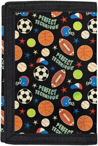 CLOHOMIN Excavators Kids Wallets for Boys Ages 4-18 Trifold, American Flag Trifold Coin Purse Wallet RFID Blocking Wallet with Card Holders in Kuwait