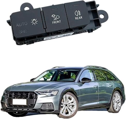 Compatible for Audi A3 S3 Q3 4K1 941 501 4K1941501 Car Head Light Control Switch Headlight Button Lamp Switch in Kuwait