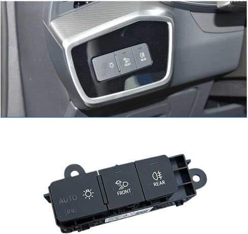 Compatible for Audi A3 S3 Q3 4K1 941 501 4K1941501 Car Head Light Control Switch Headlight Button Lamp Switch in Kuwait