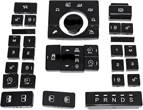 Compatible for Land Rover 2013-2017 Compatible for Range Rover Sport 2014-2017 Window Keys Center Control Buttons Door Button in Kuwait