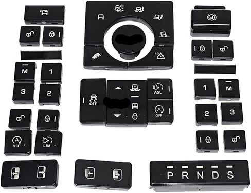 Compatible for Land Rover 2013-2017 Compatible for Range Rover Sport 2014-2017 Window Keys Center Control Buttons Door Button in Kuwait