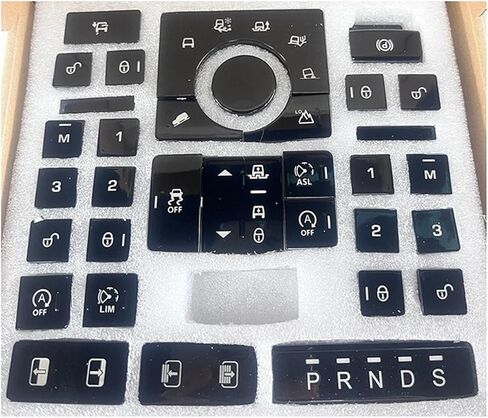 Compatible for Land Rover 2013-2017 Compatible for Range Rover Sport 2014-2017 Window Keys Center Control Buttons Door Button in Kuwait