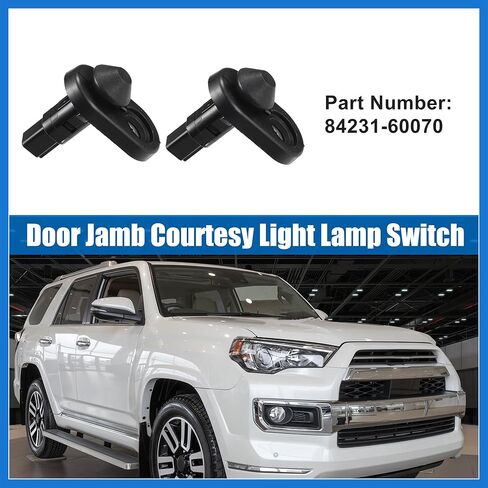 مفتاح فتح الباب الأمامي الأيسر الأيمن مناسب لسيارة Toyota Yaris 2007-2014 for Scion xA 2004-2006 No.8423152010/8423160070 - حزمة من 2 ملحقات السيارات in Kuwait