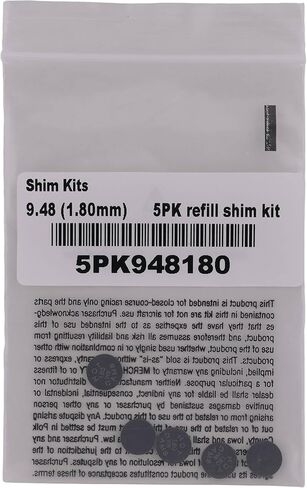 Hot Cams 5 Pack 9.48mm x 1.80mm Valve Shim Kits 5PK948180 متوافق مع/استبدال Yamaha YZ 250F 2014-2016، YZ 250FX 2015-2016 in Saudi Arabia