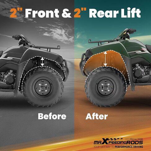 طقم رفع maxpeedingrods 2 بوصة لـ Can-Am Defender 500 800 1000 HD5 HD8 HD10 XMR Max HD10 2016-2022، طقم رفع خلفي أمامي لـ UTV ATV in Saudi Arabia