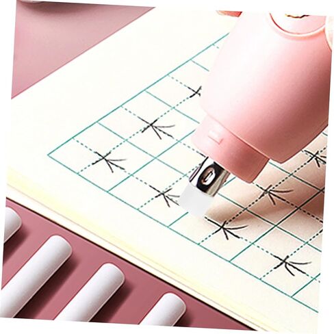 Veemoon 70 قطعة استبدال عبوات الممحاة للممحاة الكهربائية القرطاسية عبوات قلم رصاص للاستبدال in Kuwait