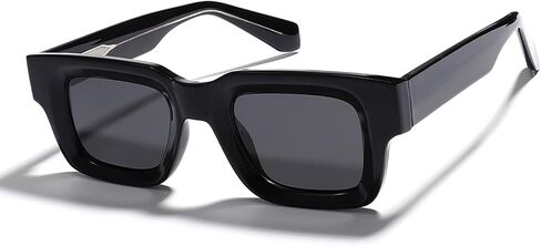 Polarized Square Sunglasses For Women UV400 Protection Rectangle Vintage Shades 2026 Chunky Thick Frame Sun Glasses in Saudi Arabia