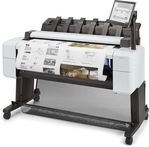 طابعة HP Designjet T2600dr Postscript Inkjet كبيرة الحجم - تتضمن طابعة وماسح ضوئي وناسخة - عرض طباعة 36 بوصة - ملونة in Kuwait