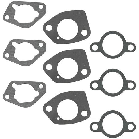 GX390 Carburetor Gasket Kit for Honda GX 390 GX340 13HP 11HP Engine Generator Carb Mounting Gaskets Replace 16223-ZE3-W00 16221-ZF6-800 in Saudi Arabia