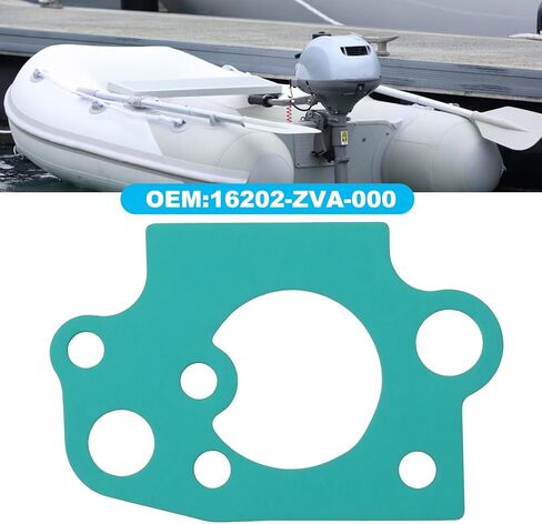 Create idea 2Pcs Outboard Carburetor Air Box Gasket Compatible with Honda BF2D BF2.3 2.3hp 4-Stroke 16202-ZVA-000 in Saudi Arabia