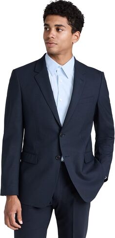 Theory Men's Chambers Stretch Wool Blazer, Navy, L in Saudi Arabia