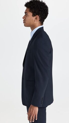 Theory Men's Chambers Stretch Wool Blazer, Navy, L in Saudi Arabia